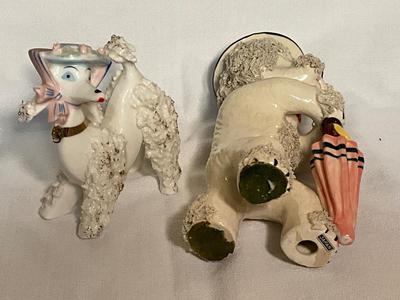 Vintage Royal Japan Ceramic Spaghetti Poodles