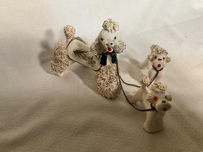 Vintage Royal Japan Ceramic Spaghetti Poodles