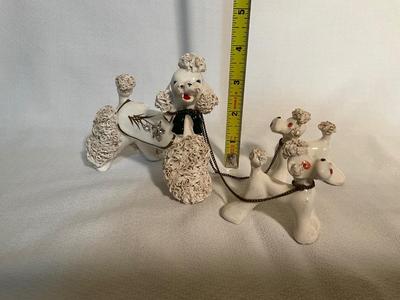 Vintage Royal Japan Ceramic Spaghetti Poodles