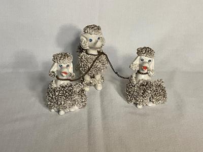 Vintage Royal Japan Ceramic Spaghetti Poodles