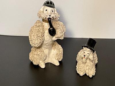 Vintage Royal Japan Ceramic Spaghetti Poodles