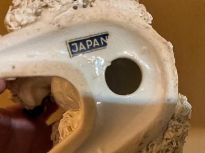 Vintage Royal Japan Ceramic Spaghetti Poodles