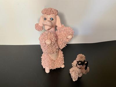 Vintage Royal Japan Ceramic Spaghetti Poodles