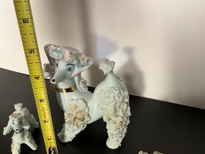 Vintage Royal Japan Ceramic Spaghetti Poodles