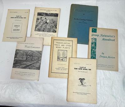 Vintage Plant and Gardening Booklet Lot