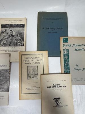 Vintage Plant and Gardening Booklet Lot