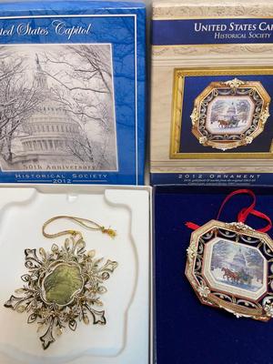 US Capitol ornaments