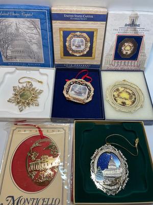 US Capitol ornaments