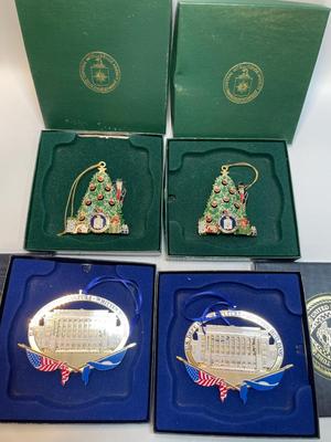 CIA & US Agriculture ornaments