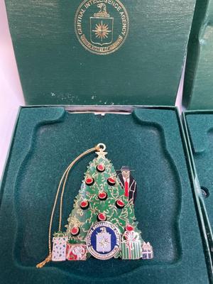 CIA & US Agriculture ornaments