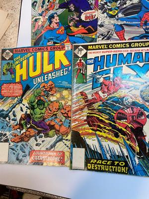 Vintage comic books