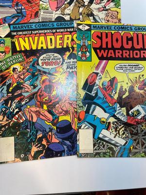 Vintage comic books