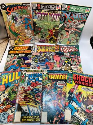 Vintage comic books