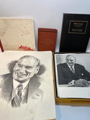 Memorial Services book of Senator Langer & other memorabilia
