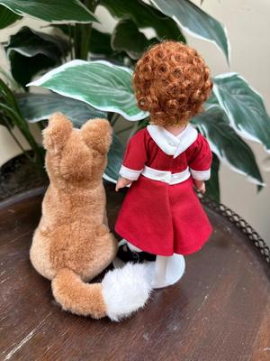 Madame Alexander Annie and dog