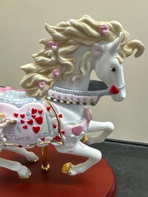 The sweethearts Carousel Horse by Lenox