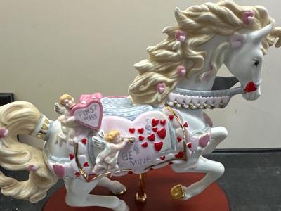 The sweethearts Carousel Horse by Lenox