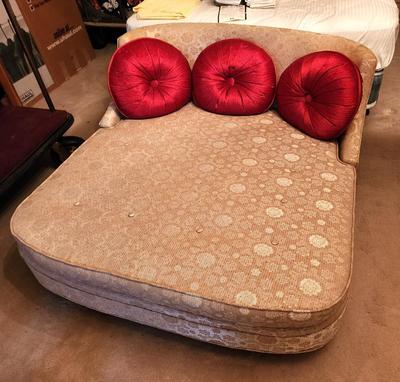 Lot #162 Fabulous piece of Hollywood Regency Furniture - Bedroom Lounger