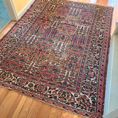 Persian Bakhtiari Rug 1970s 5' x 7' (UL-SD)