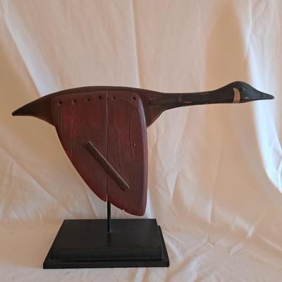 Two Carved Wooden Shorebirds (UL-SD)