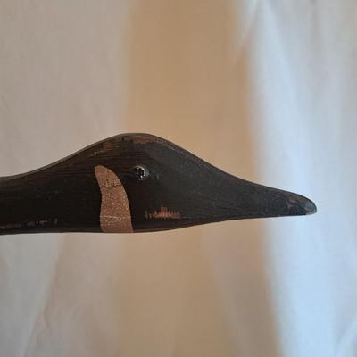 Two Carved Wooden Shorebirds (UL-SD)