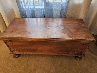 Cedar Craft MFG, Cedar chest made in Cedar Rapids Iowa, April 14, 1932 No. 215-45