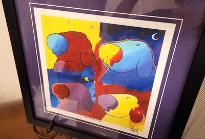 Lot #171 Tim Tweedy Print "Andy Warhol's Dog" - hand signed