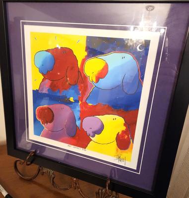 Lot #171 Tim Tweedy Print "Andy Warhol's Dog" - hand signed