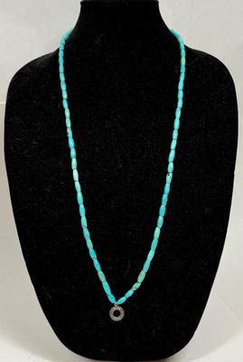 Vintage Beaded Turquoise Necklace