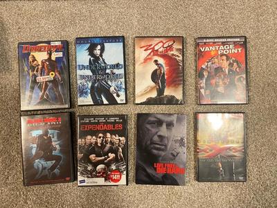 MOVIES ON DVD