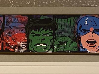 MARVEL COMICS SUPER HERO’S PICTURE