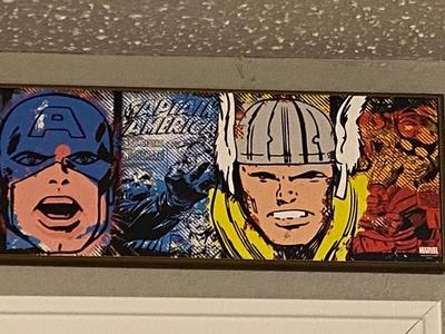 MARVEL COMICS SUPER HERO’S PICTURE