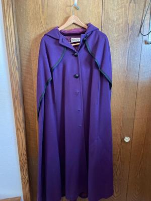 Fabulous deep purple Queen of the Capes