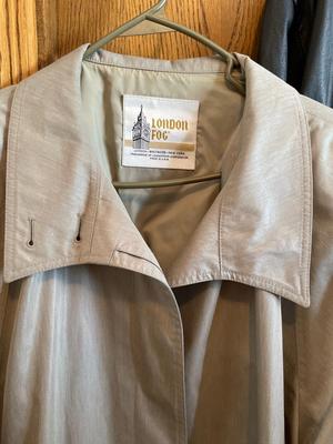 London fog, Paris Sports Club, Arizona Jean & leather coats