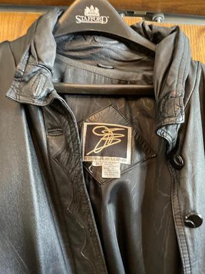 London fog, Paris Sports Club, Arizona Jean & leather coats