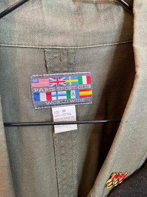 London fog, Paris Sports Club, Arizona Jean & leather coats