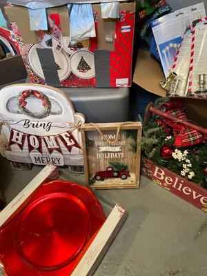 Christmas lot of goodies