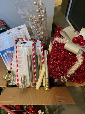 Christmas lot of goodies