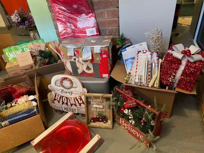 Christmas lot of goodies