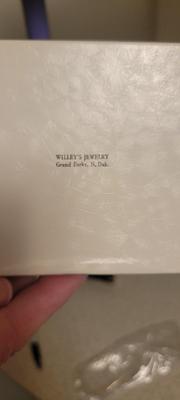 Sterling silver baby rattle