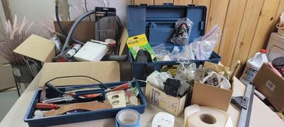 Tool box with contents