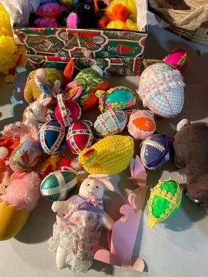 Groovy Easter decor