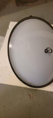 Brass color ceiling light fixture