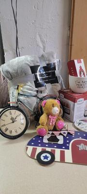 Throw, bicycle clock