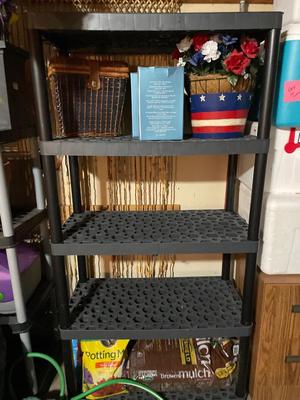 5 tier shelf