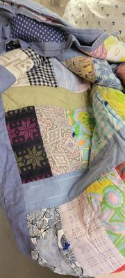 Blankets, pillows, quilt
