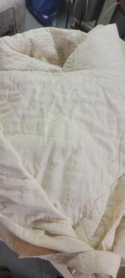 Quilt, crocheted bedcover