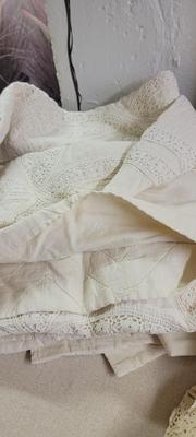 Quilt, crocheted bedcover
