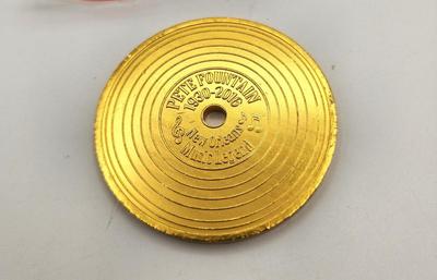 Lot #185 Set of 4 Coasters - Orpheus Krewe Throws Honoring Pete Fountain 2018