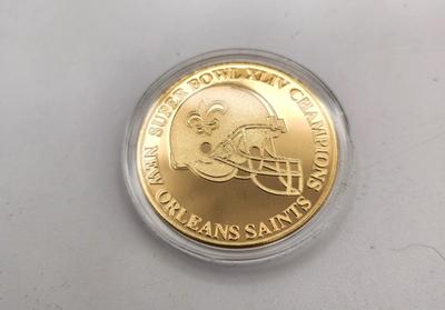 Lot #187 Highland Mint Super Bowl XLIV Champions - New Orleans Saints - Ltd Edition